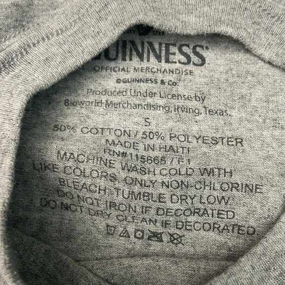 GUINNESS Official Merch Tee - Picture 2 of 2